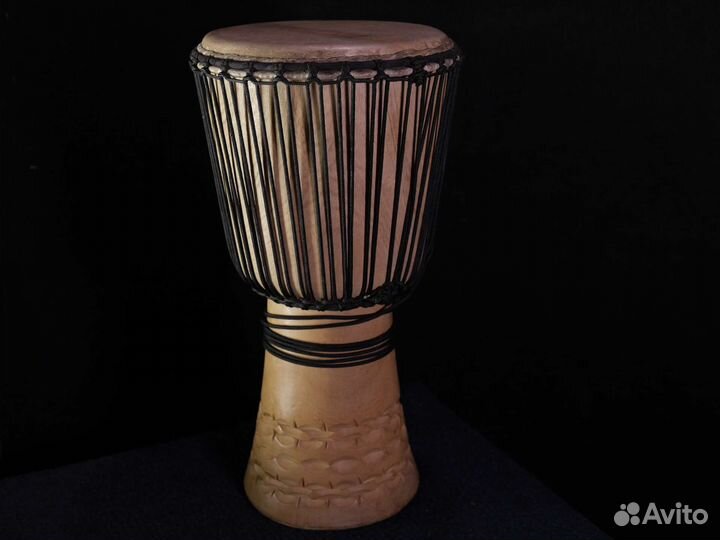 True мастеровой барабан Джембе 12' из Гвинеи