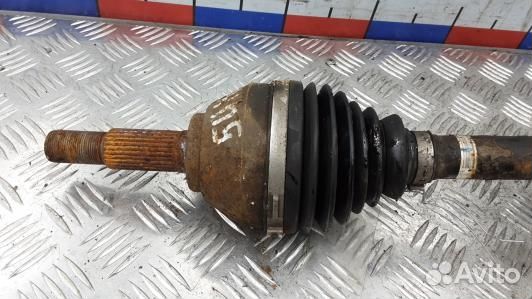 Привод передний правый nissan qashqai J10 +2 (5UK1