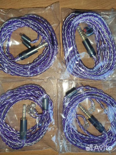 Кабель для наушников: 2,5/3,5/4,4 (нов.)