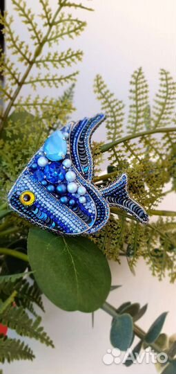 Брошь ручной работы