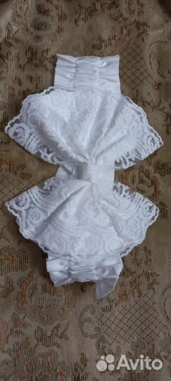 Уголок и бант на выписку