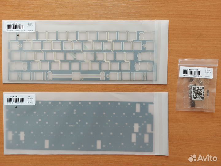 Пластины переключателей для Wooting 60HE/60HE+