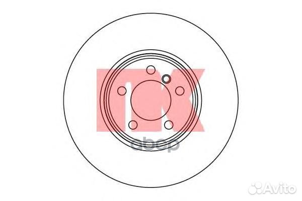 Диск тормозной land rover range rover III 3.0-4.4