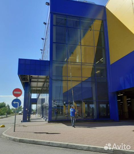 Мойка фасадов