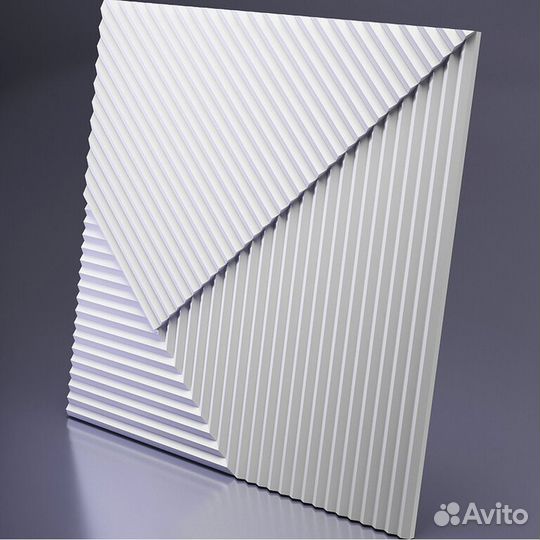 3D гипсовые панели 600 x 600