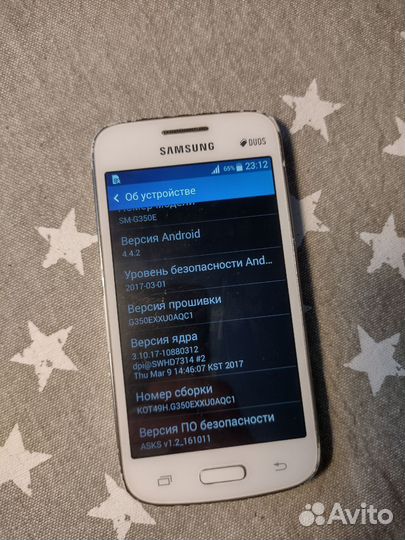 Samsung Galaxy Star Advance SM-G350E, 4 ГБ