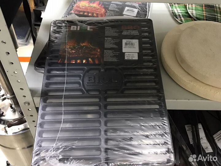 Решетка-гриль чугунная биол