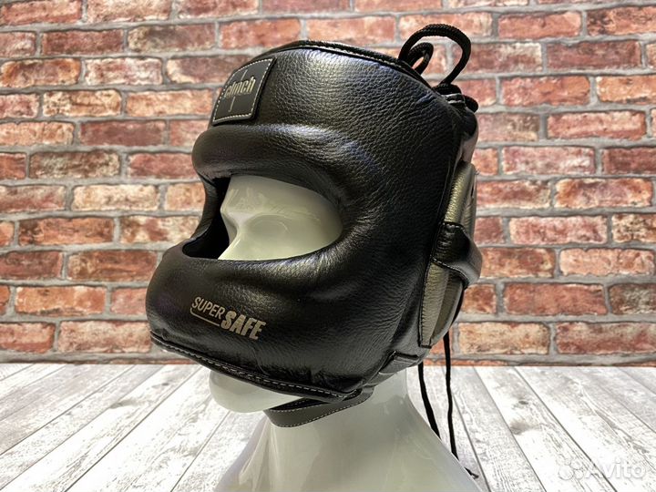 Шлем с бампером Clinch Face Guard чер-бронз