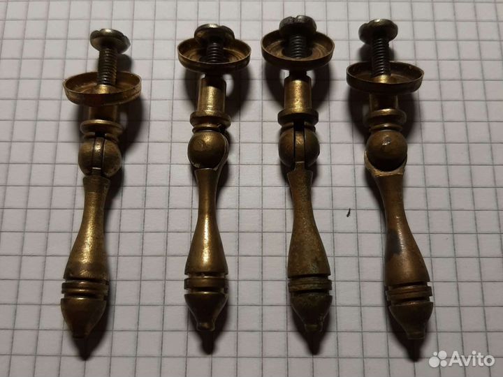 Ручки времён СССР латунь