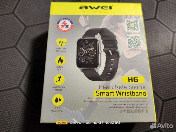 Смарт Часы awei H6