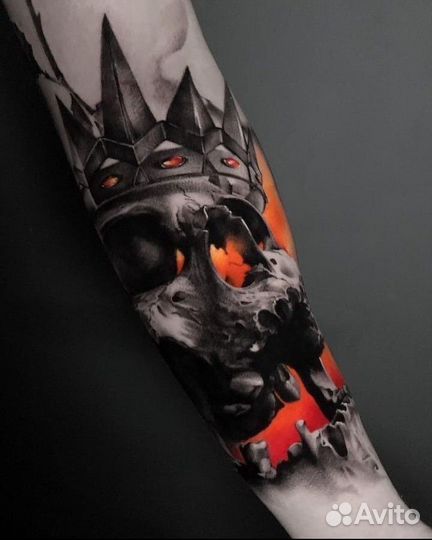 Татуировка в салоне