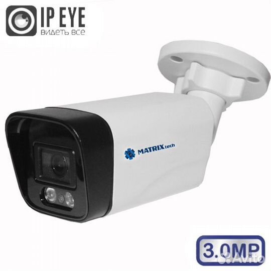 MT-CM3.0IP20X DC (2,8mm) 3.0MP IP сетевая камера