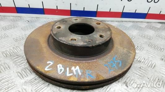 Диск тормозной передний land rover freelander 1 (2