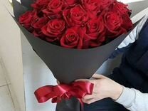 Букет 15 роз Цветы розы Новосибирск