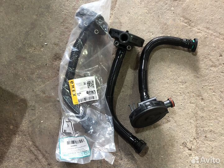 Клапан вкг, вентиляции кртерных газов поло седан