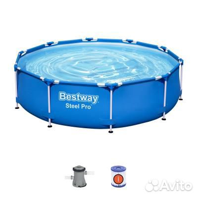 56679 Bestway Каркасный бассейн 305х76. 4678л