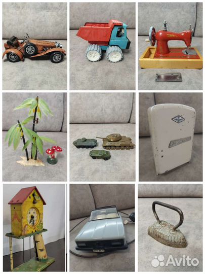 Жестяные,пластмасовые,металлические игрушки СССР