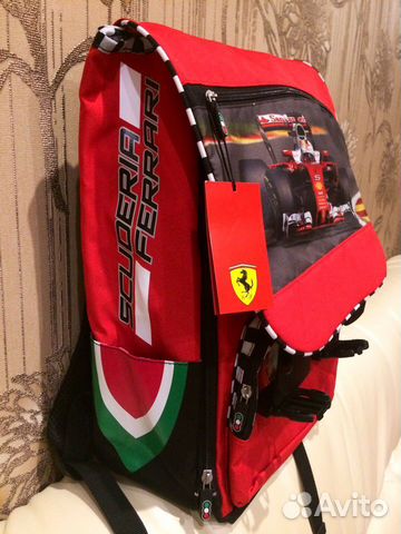 Походный школьный городской рюкзак Ferrari