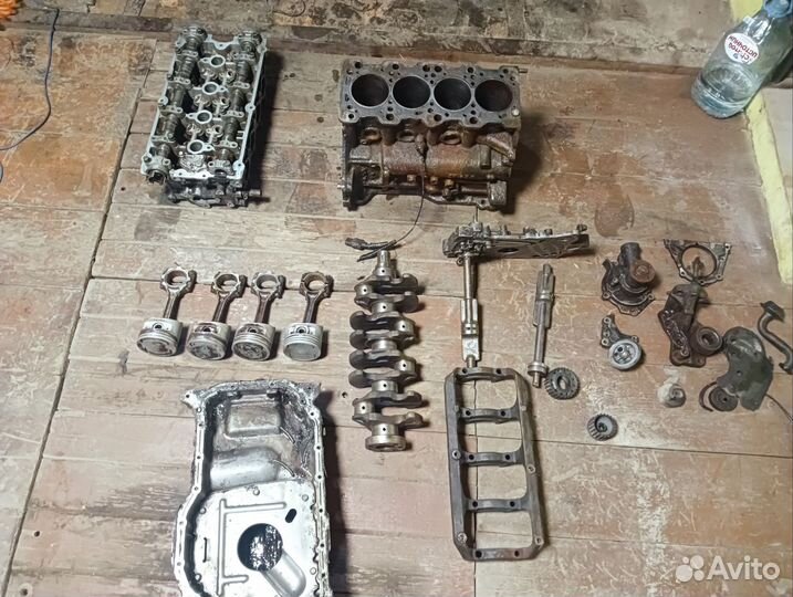 Двигатель hyundai sonata разобран