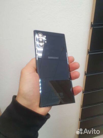 Крышка samsung note 10 plus черн orig