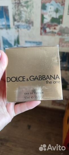 Парфюмерная вода Dolce gabbana the one 50 ml