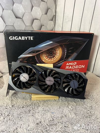 Видеокарта gigabyte RX 6800 gaming OC 16 гб