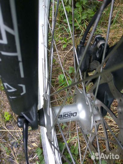 KHS alite 3000, deore xt, rock shox, гидравлика