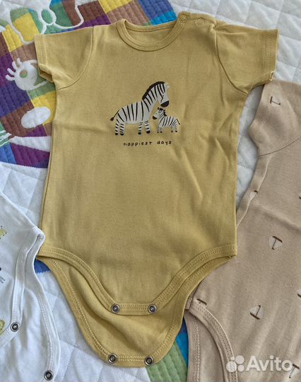 Комплект из 4-х боди Baby Go для мальчика, р.74