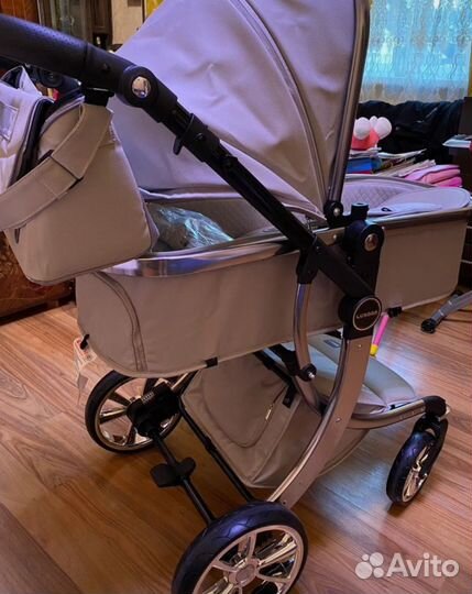 Коляска 3 в 1 с автолюлькой бу