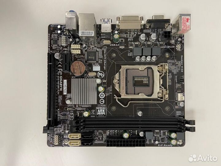 Материнская плата сокет gigabyte GA-H81M-S2V 1150