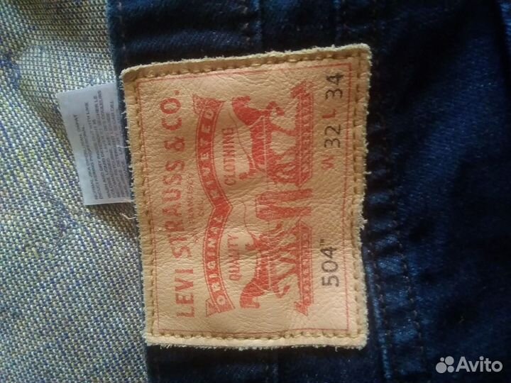 Levis 504(32/34) оригинал