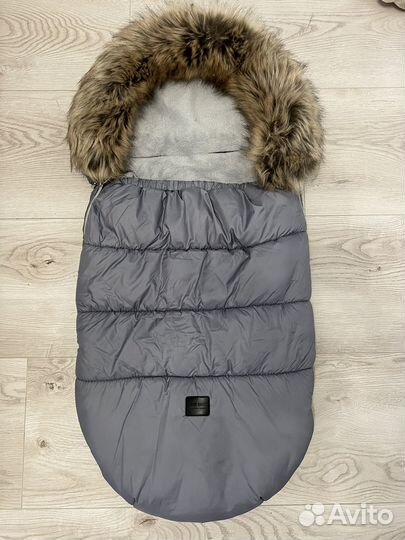 Зимний конверт в коляску