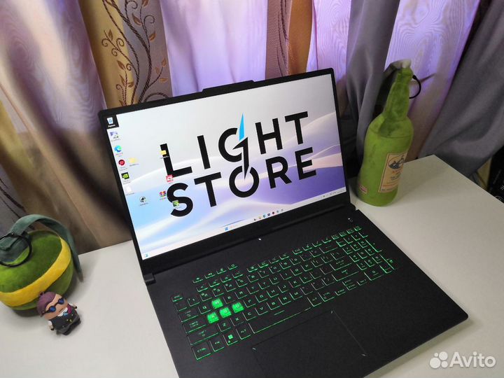 Игровой ноутбук RTX 4070 Asus TUF PRO 17.3