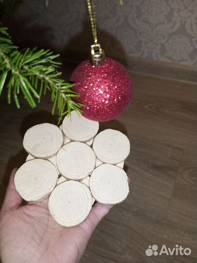 Подставка под горячее из пихты