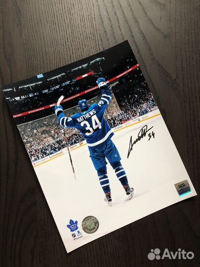 Автограф Остон Мэттьюс/ Autograph Auston Matthews