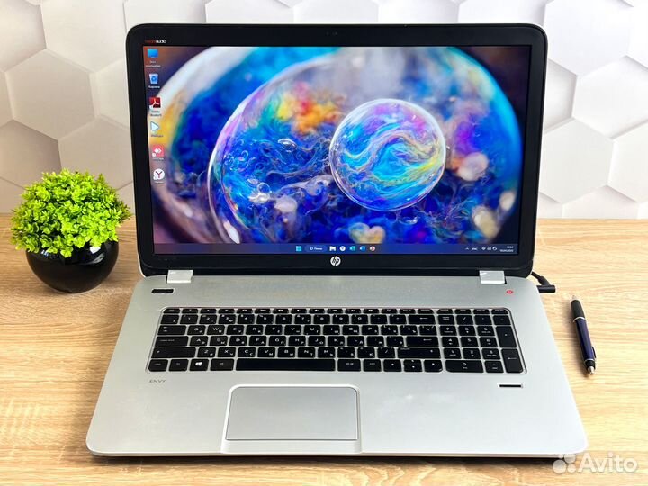 HP Envy 17-j005er (i7-4702MQ/12Gb/SSD+HDD/GT750M)