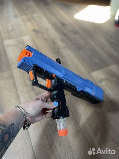 Бластер nerf с патронами