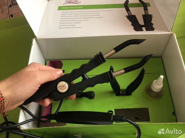 Щипцы для наращивания волос