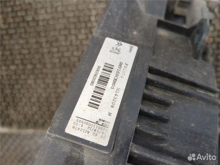 Вентилятор радиатора Citroen C3 2009, 2011