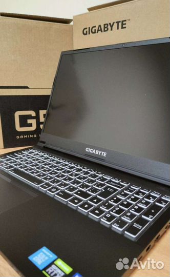 Игровой ноутбук Gigabyte G5 GE I5-12500H / RTX3050