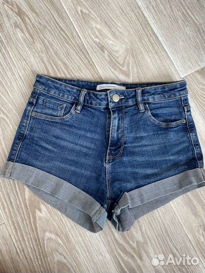 Джинсовые шорты zara