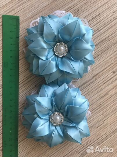 Банты на резинке, школьные банты