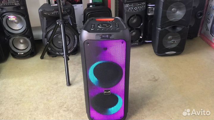 Колонки блютуз с микрофоном на аккумуляторе Новые