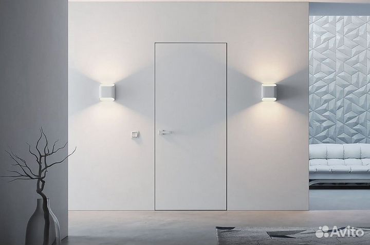 Двери скрытые межкомнатные под отделку