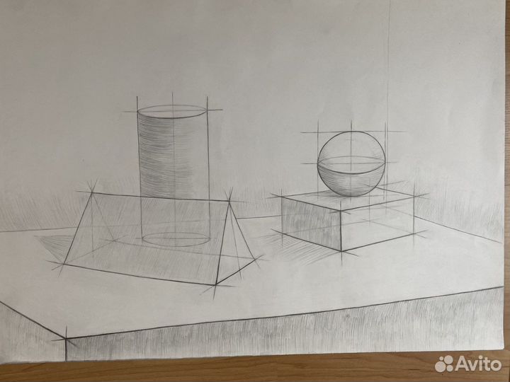 Рисунок параллельное постороение