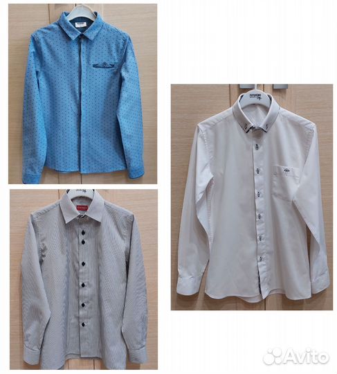 Рубашки, р. 140, 152, 158