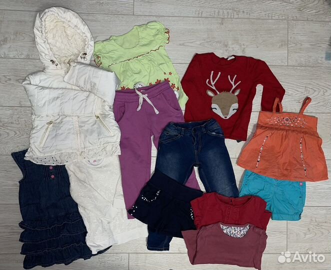 Вещи на девочку 2 года пакетом