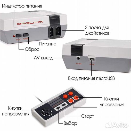 Игровая приставка (8 bit)