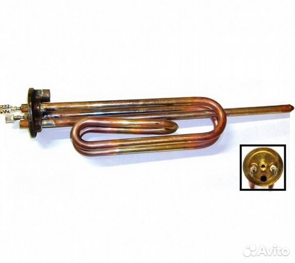 Тэн для Водонагревателя 2000w Медь 3401261, 340126