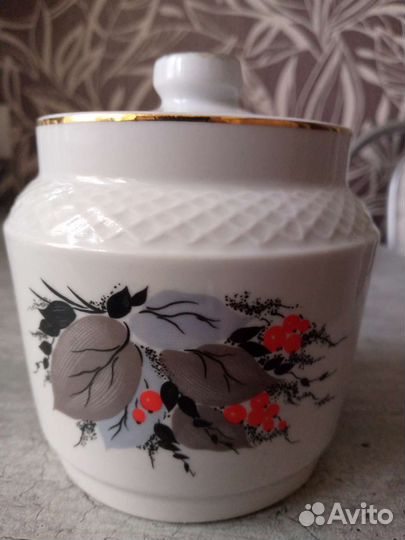 Графин СССР розовое стекло